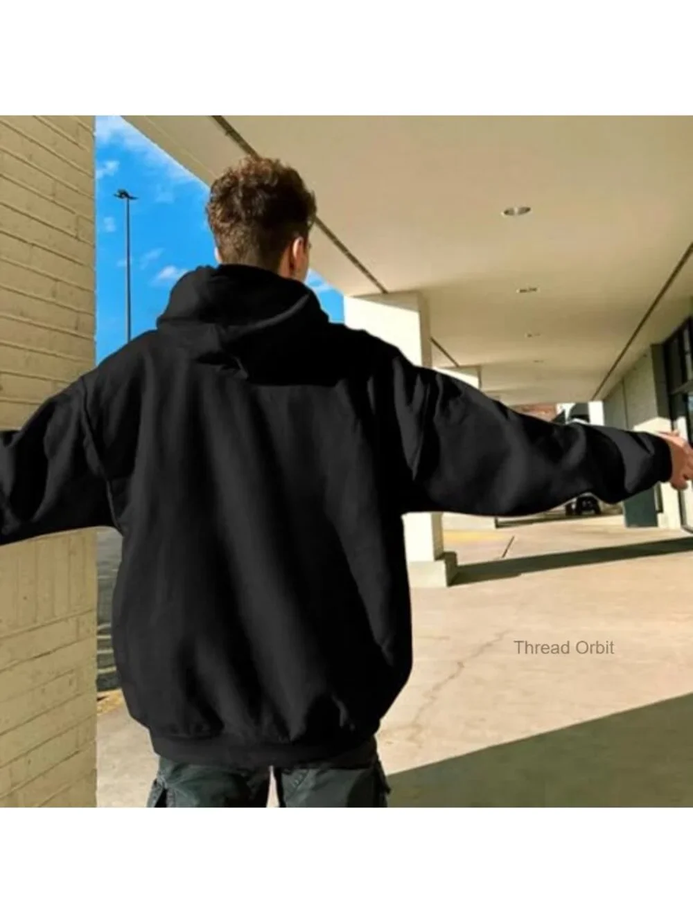 Oversized Y2K Vintage Graphic Hoodie Grunge Rapper Streetwear Pullover